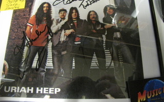 URIAH HEEP PROMOKUVA KEHYKSISSÄ BOLDERIN + 3 NIMMAREILLA