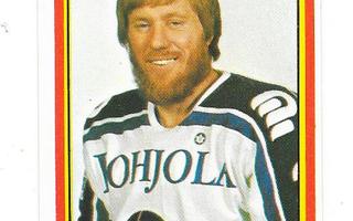 1981 Semic MM Tarra #25 Timo Nummelin TPS Suomi