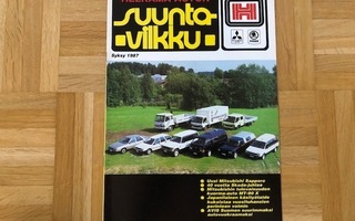 Lehti Suuntavilkku syksy 1987  Helkama-Auto Oy