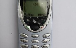 Siisti metallinhohto Nokia 8210 puhelin! + akku mukaan!!!
