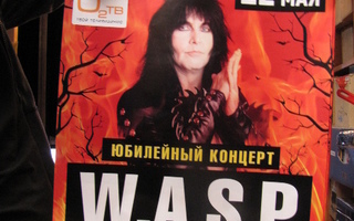 W.A.S.P. VENÄJÄN KEIKKAJULISTE