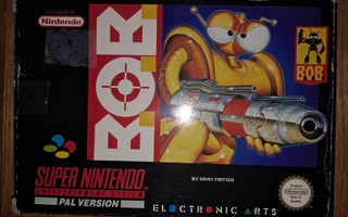1993 EA B.O.B. Scandinavian version [Snes] PAL