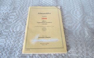 ALMANAKKA 1986
