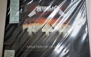 METALLICA - MASTER OF PUPPETS M/EX+ DELUXE EDITION BOX SET