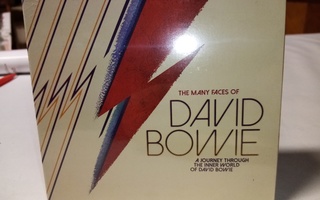 3CD THE MANY FACES OF DAVID BOWIE ( UUSI) SIS POSTIKULU