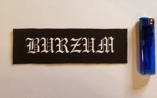 BURZUM KANGASMERKKI HIHAMERKKI PATCH