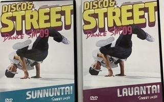 DISCO & STREET DANCE SM 2009 (LAUANTAI & SUNNUNTAI)  6 X DVD