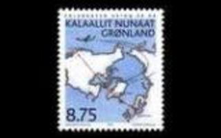 Grönlanti 413 ** Lentoyhteys Tanskaan 50v (2004)