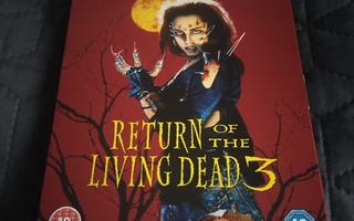 Return Of The Living Dead 3 slipcase Blu-ray **muoveissa**