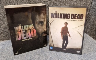 Walking Dead DVD kaudet 1-4