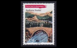 Andorra Fr 723 ** Feodaaliaika (2010)