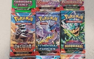 Pokemon & Tomb Raider booster pack