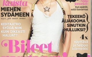 Cosmopolitan n:o 11 2012 Milla Jovovich. Misa Lommi. Muotia.