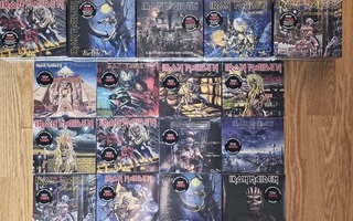 IRON MAIDEN KOKOELMA Digipak CD + Box Sets (Muoveissa) !