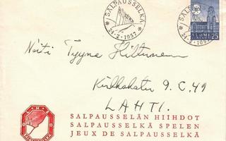 SALPAUSSELKÄ 1957