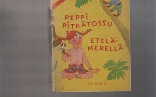 Lindgren: Peppi Pitkätossu Etelämerellä, WSOY 1954. 3. p, K3