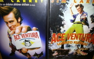 Ace Ventura  1 & 2 (v.1994,-95)(Jim Carrey)