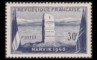 Ranska 940 ** Narvikin taistelu 12v (1952)