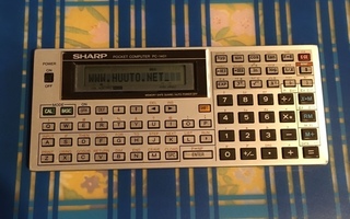 Tieteislaskin 80-luvulta | Sharp PC-1401