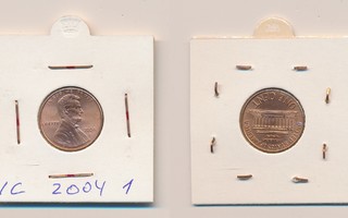 USA 1 cent 2004, 1
