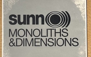 Sunn O))) - Monoliths & Dimensions, käytetty