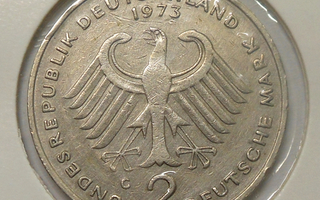 Saksa. 2 mark 1973G.