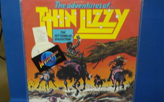 THIN LIZZY - THE HIT SINGLE COLLECTION EX+/VG+ LP