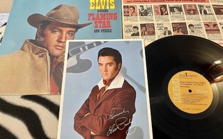 Elvis Sings Flaming Star Lp Usa 1968 + Bonus kuva