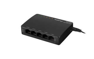 Lanberg Switch PoE DSP3-1005-60W (5-porttinen 1G
