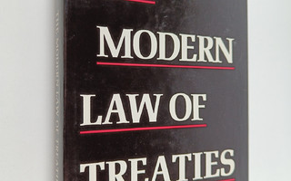 T. O. Elias : The modern law of treaties