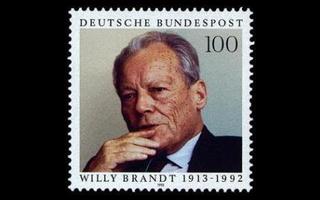 Saksa 1706 ** Willy Brandt, poliitikko (1993)