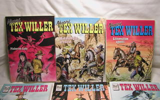 Tex Willer vuosilta 2015-2021 10 kappaletta