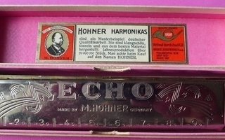 Huuliharppu Hohner Echo antiikki mallia