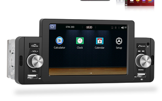 Uusi 1 DIN 5" Android Carplay Autosoitin