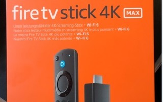 Fire tv stick 4k MAX (Amazon)