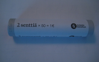 Suomi 2 cent 2013 unc rulla