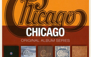 Chicago 5CD Box Original Album Series MINT avaamaton
