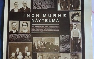 Inon Murhenäytelmä Tauno Rokka 1935 1siv.