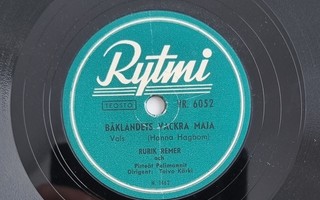 Savikiekko 1950 - Rurik Remer - Rytmi - R 6052
