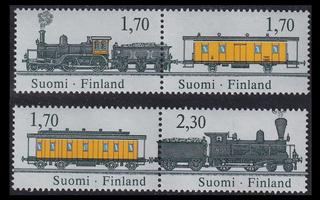 1014-7p ** Finlandia 88 junat vaakaparit (1987)