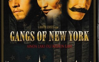 Gangs of New York ( DiCprio,  Diaz ym.) 2-DVD