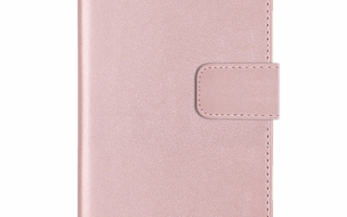 Oppo A76 (ruusukulta) Booklet Case Slim
