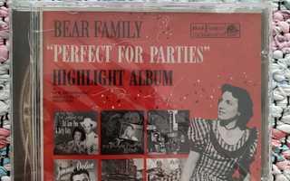 VARIOUS -BEAR FAMILY "PERFECT FOR PARTIES HIGHLIGHT ALBUM CD
