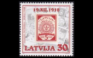 Latvia 487 ** Postimerkki 80v (1998)