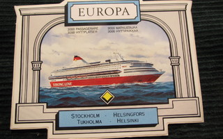Viking Line. Europa. Tarra