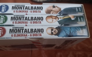 Komisario Montalbano -  box 1-3 (18 DVD)