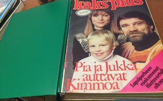 KAKS PLUS LEHTI 1-10/1977 KANSIOSSA HYVÄ