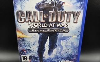 Call of duty world at war - Ps2 peli