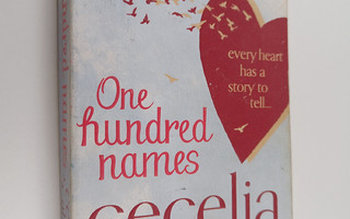 Cecelia Ahern : One hundred names