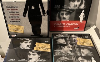 BOX1092 Charlie Chaplin mykkäelokuvat
